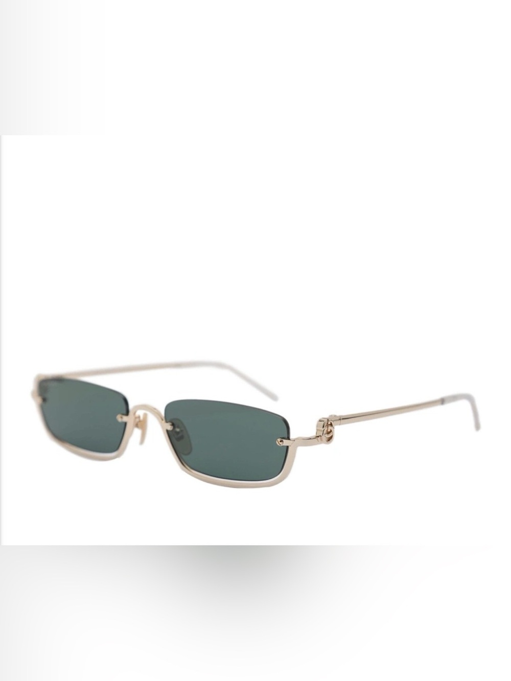 Gucci double G Half-Rim frame Sunglasses